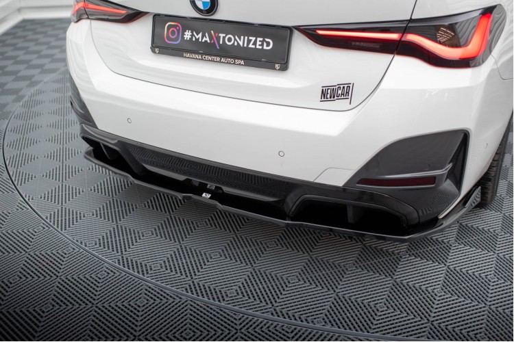 Πίσω Splitter (με κατακόρυφες ράβδους) V.2 BMW i4 M-Pack G26