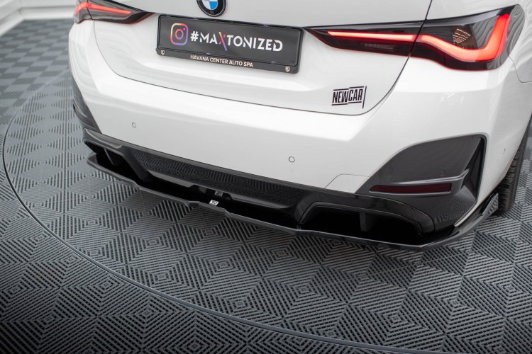 Πίσω Splitter (με κατακόρυφες ράβδους) V.2 BMW i4 M-Pack G26