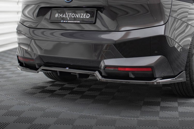 Πίσω Splitter (με κατακόρυφες ράβδους) BMW iX M-Pack i20