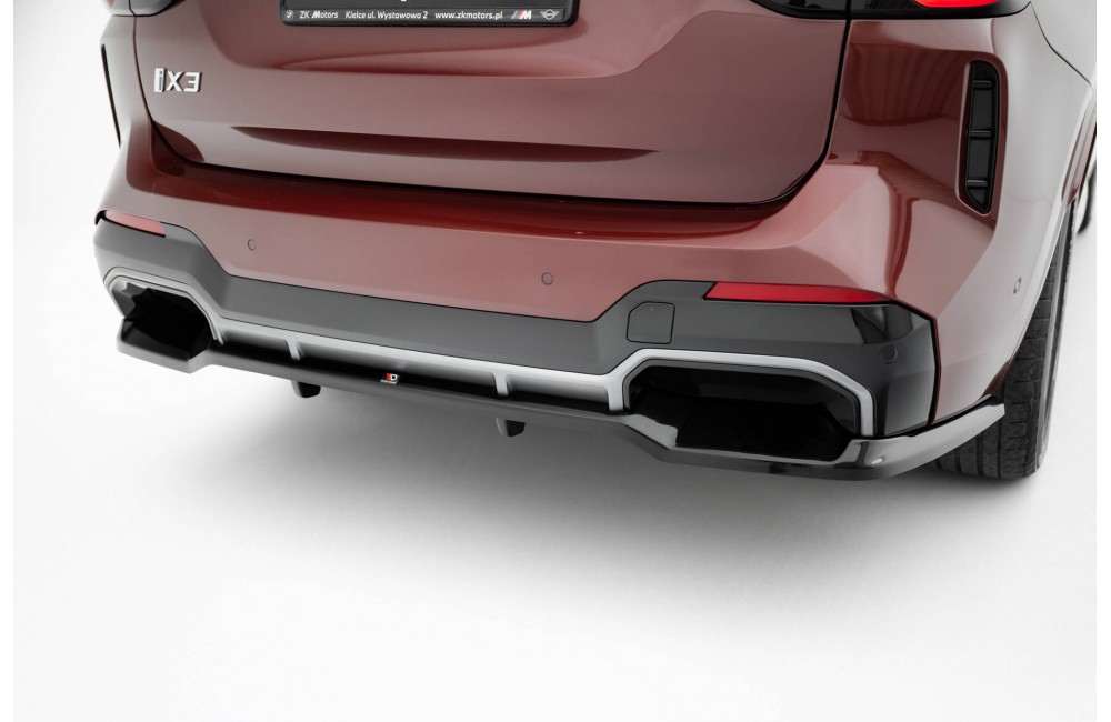 Rear Splitter (with vertical bars) BMW iX3 M-Pack G08 Facelift