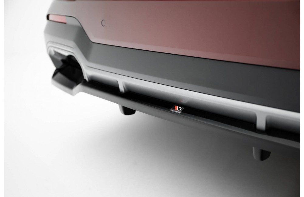 Rear Splitter (with vertical bars) BMW iX3 M-Pack G08 Facelift