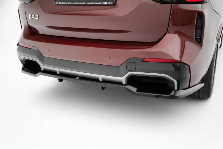 Πίσω Splitter (με κάθετες ράβδους) BMW iX3 M-Pack G08 Facelift