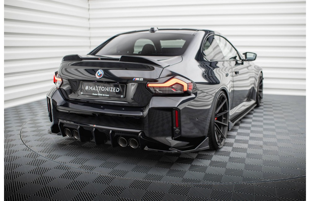 Rear Side Splitters  V.4 (For rear valance v.1)  BMW M2 G87