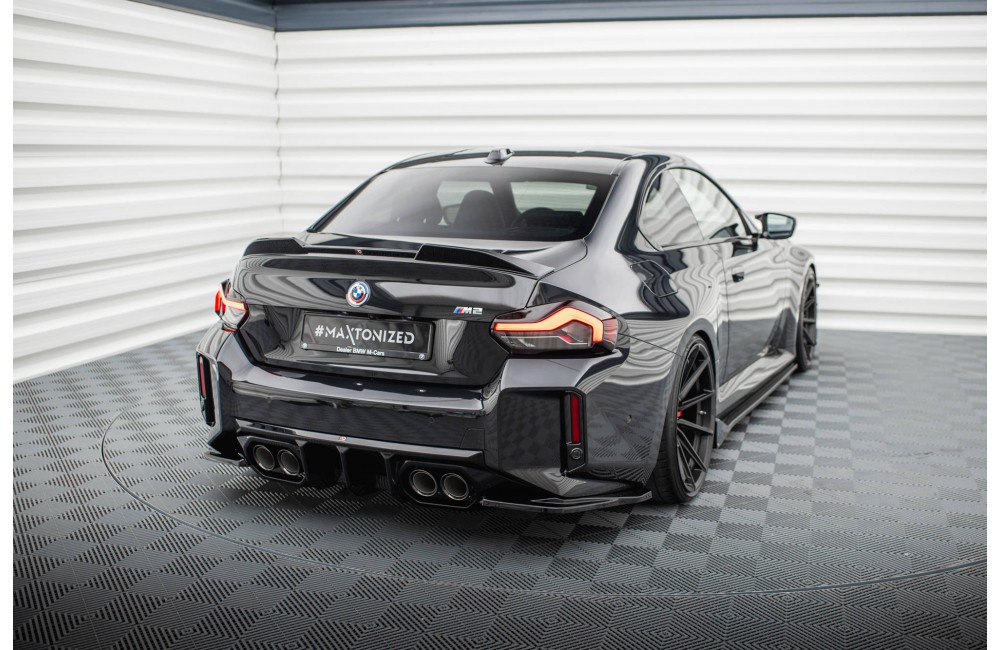 Rear Side Splitters V.5 (For rear valance v.2)  BMW M2 G87