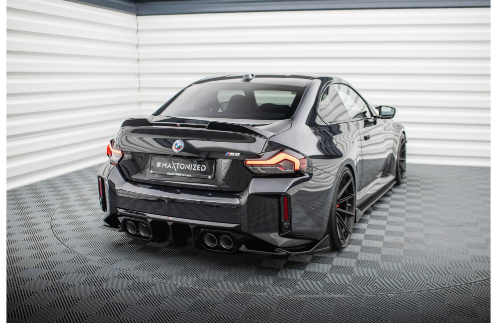 Rear Side Splitters V.6 (For rear valance v.2)  BMW M2 G87
