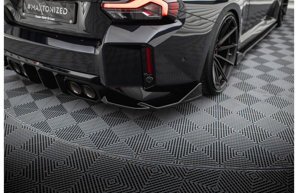 Rear Side Splitters V.6 (For rear valance v.2)  BMW M2 G87