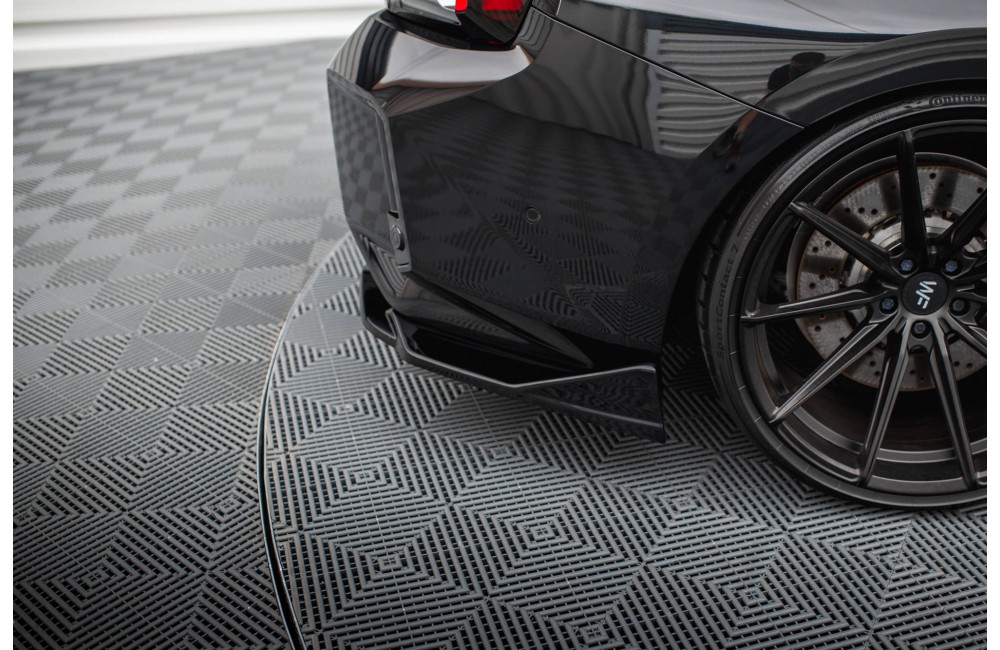 Rear Side Splitters V.6 (For rear valance v.2)  BMW M2 G87