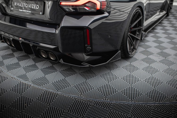 Πίσω Πλευρικοί Splitters V.6 (Για πίσω valance v.2) BMW M2 G87