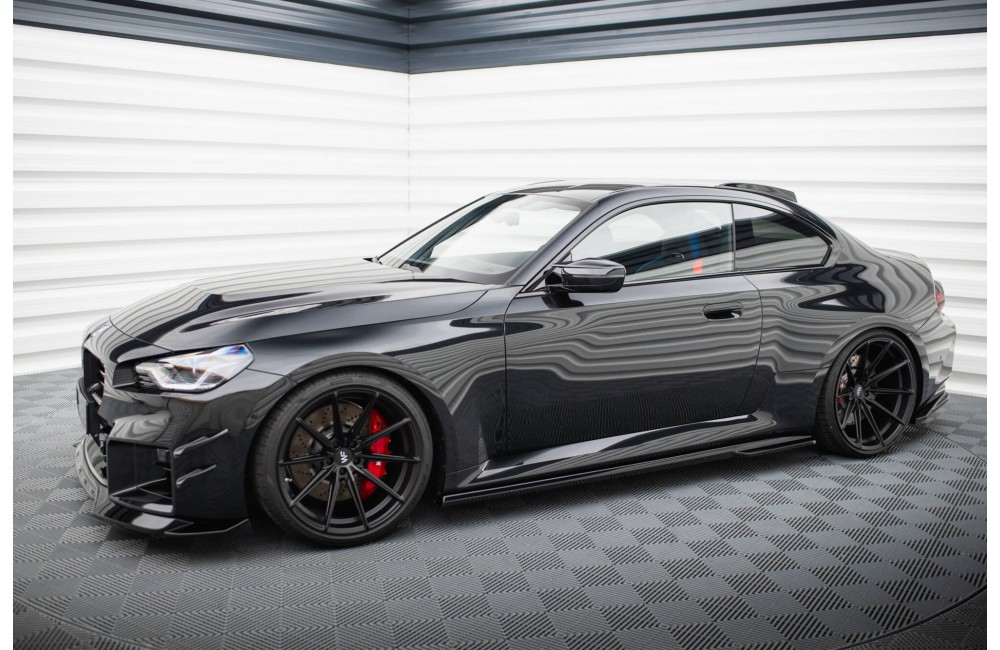 Side Skirts Diffusers V.1 BMW M2 G87 Side Skirts Diffusers V.1 BMW M2 G87