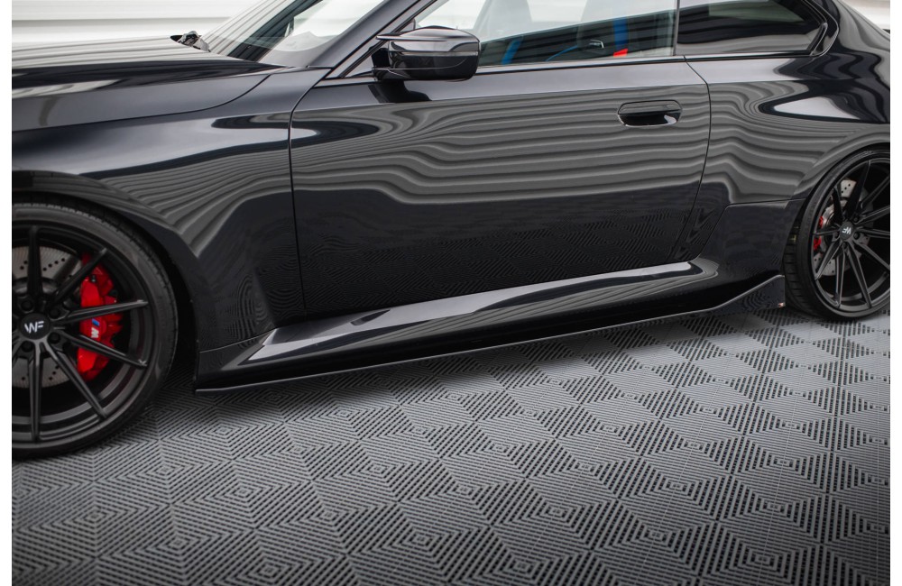 Side Skirts Diffusers V.4 BMW M2 G87 Side Skirts Diffusers V.4 BMW M2 G87