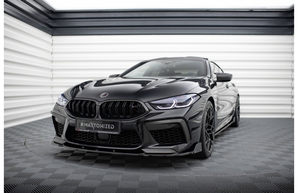 Front Splitter V.1 + Flaps BMW M8  Gran Coupe F93 / Coupe F92