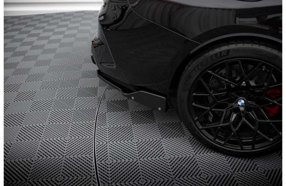 Rear Side Splitters V.1 + Flaps BMW M8  Gran Coupe F93
