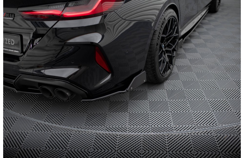 Rear Side Splitters V.1 + Flaps BMW M8  Gran Coupe F93