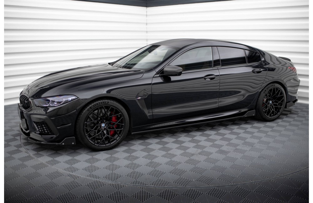 Side Skirts Diffusers V.1 + Flaps BMW M8 Gran Coupe F93 / 8 Gran Coupe M-Pack G16