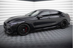 Side Skirts Diffusers V.1 + Flaps BMW M8 Gran Coupe F93 / 8 Gran Coupe M-Pack G16