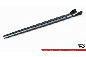 Side Skirts Diffusers V.1 + Flaps BMW M8 Gran Coupe F93 / 8 Gran Coupe M-Pack G16
