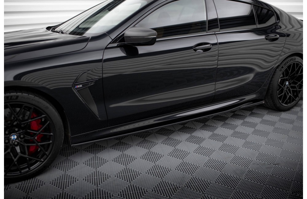 Side Skirts Diffusers V.2 BMW M8 Gran Coupe F93 / 8 Gran Coupe M-Pack G16