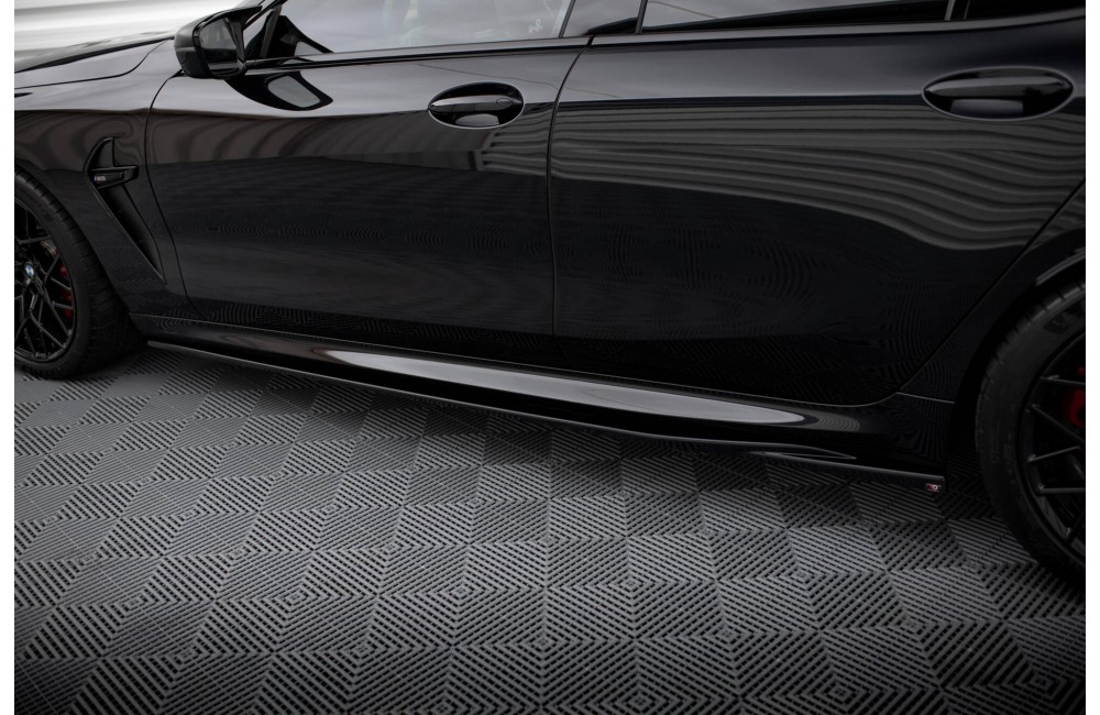 Side Skirts Diffusers V.2 BMW M8 Gran Coupe F93 / 8 Gran Coupe M-Pack G16