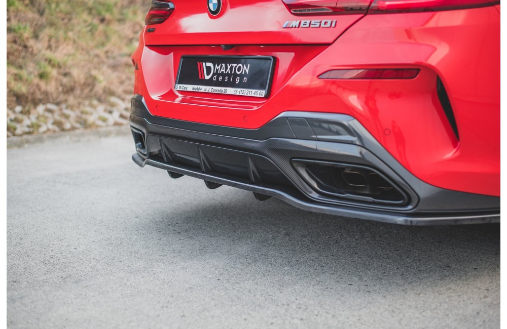 Rear Splitter (with vertical bars) BMW 8 Coupe M-Pack G15