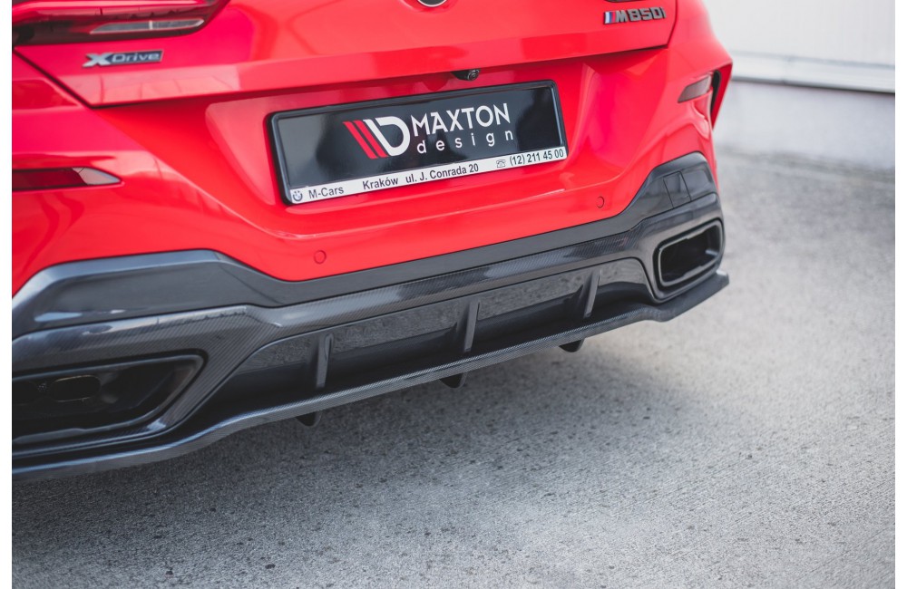 Rear Splitter (with vertical bars) BMW 8 Coupe M-Pack G15