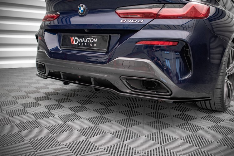 Πίσω Splitter (με κάθετες ράβδους) BMW 8 Gran Coupe M-Pack G16