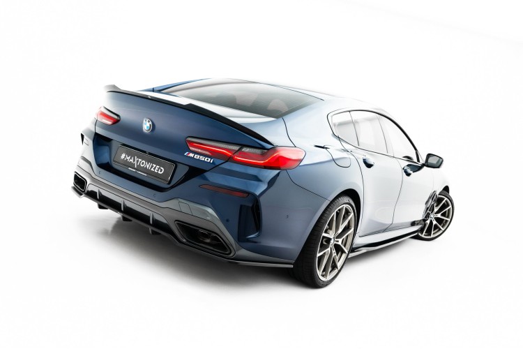 Πίσω Splitter (με κάθετους στύλους) BMW 8 Gran Coupe M-Pack G16