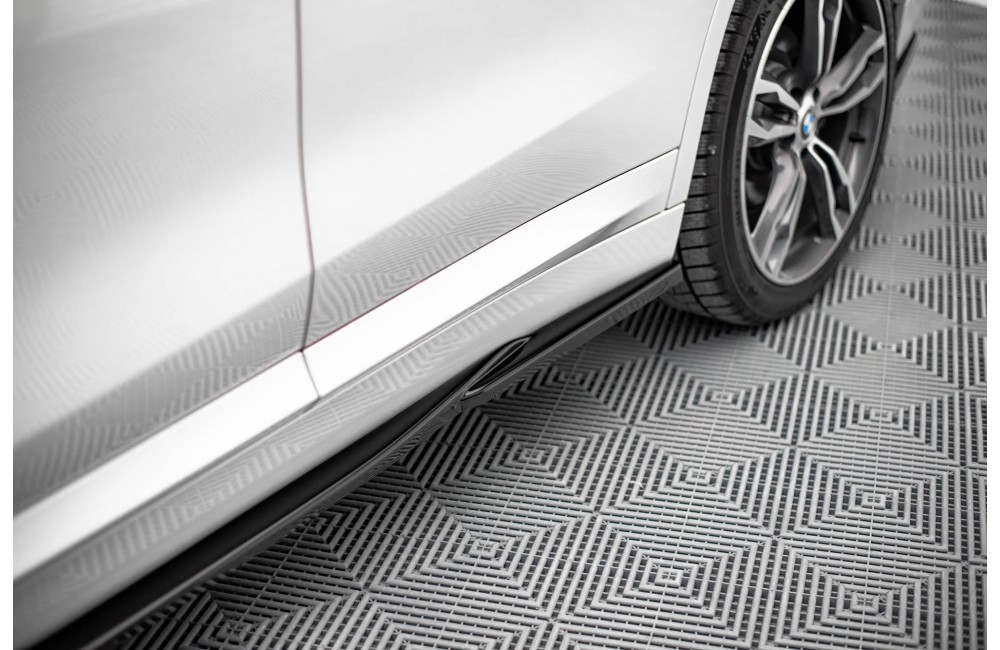 Side Skirts Diffusers BMW X1 M-Pack F48 / F48 Facelift