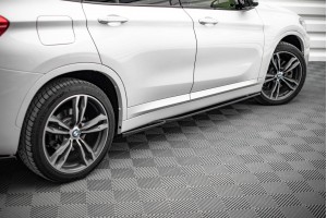 Side Skirts Diffusers BMW X1 M-Pack F48 / F48 Facelift