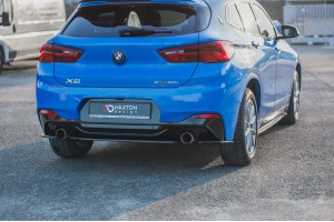 Rear Side Splitters for BMW X2 F39 M-Pack