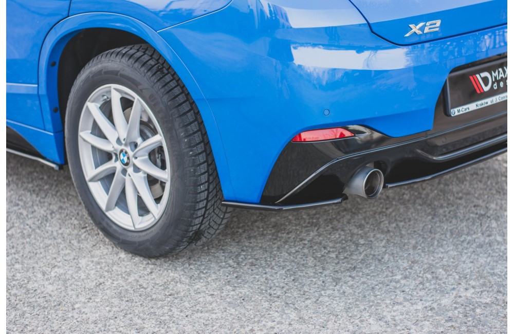 Rear Side Splitters for BMW X2 F39 M-Pack