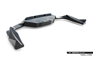 Rear Splitter (with vertical bars) BMW X2 M35i U10