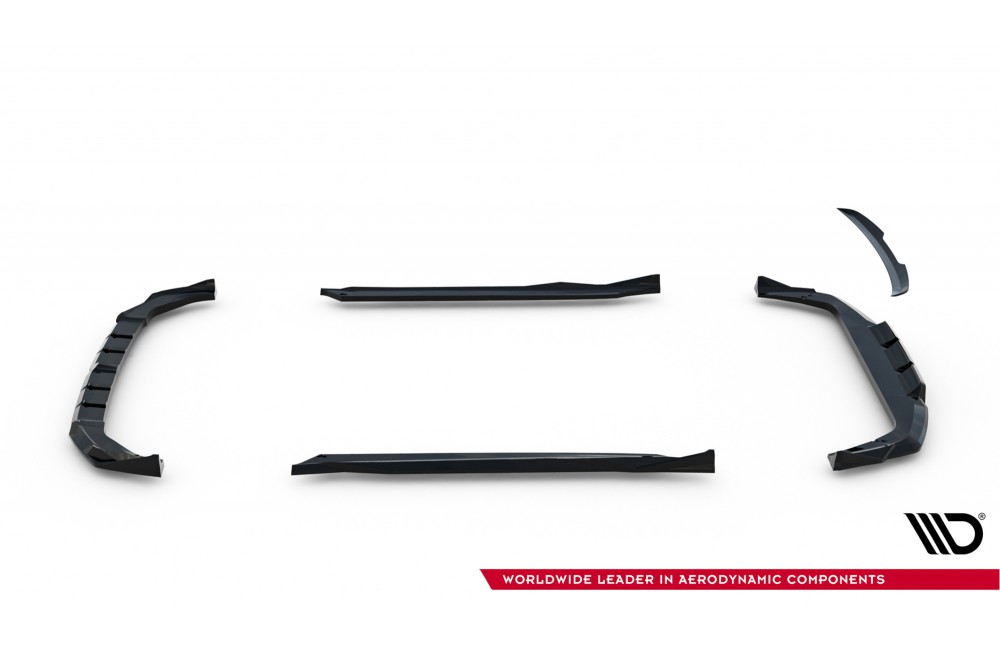 Set of Splitters BMW X2 M-Pack U10
