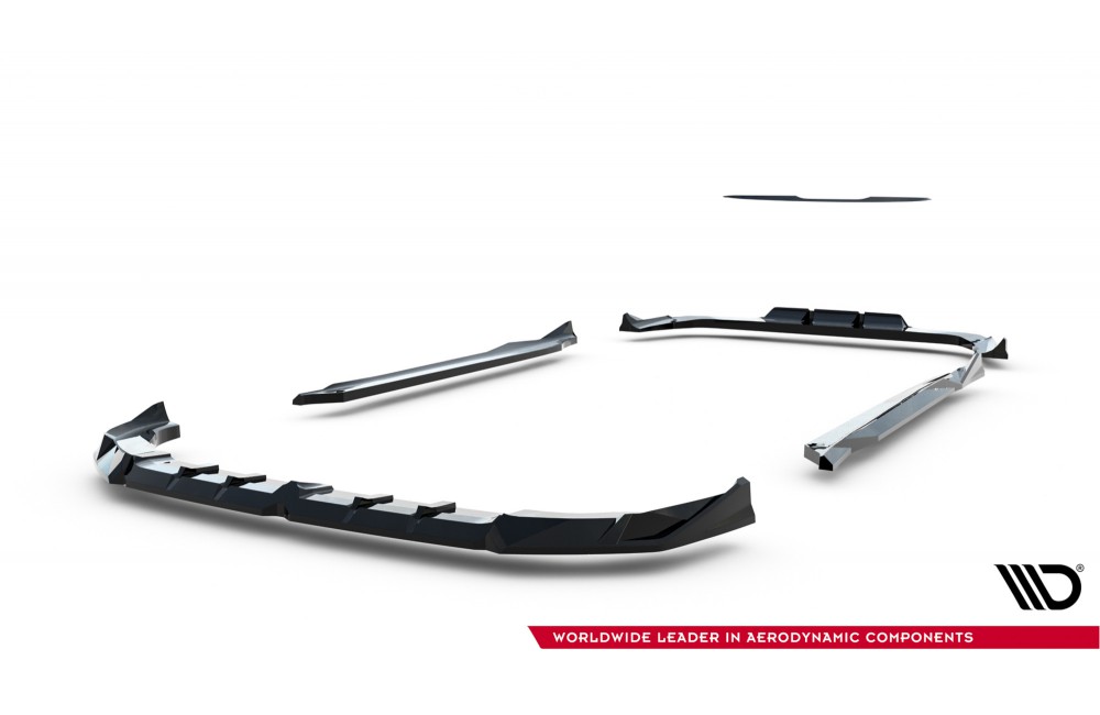 Set of Splitters BMW X2 M-Pack U10