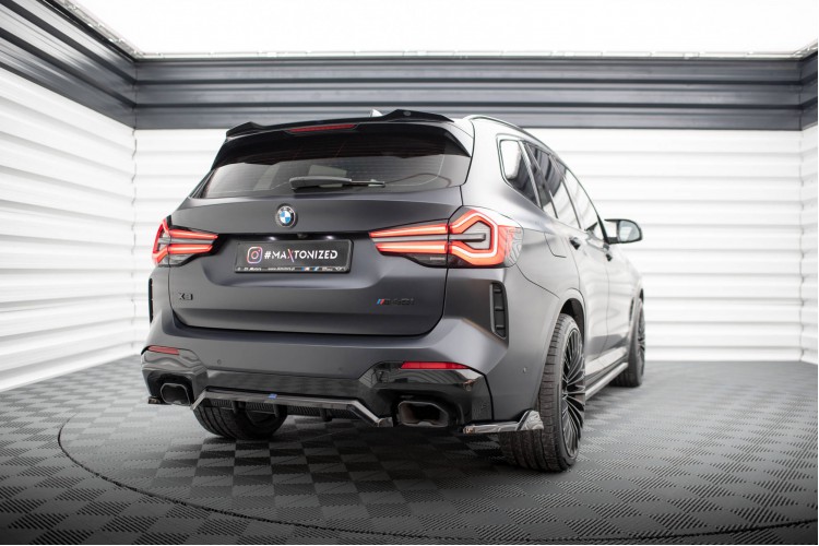 Πίσω Splitter (με κάθετες ράβδους) BMW X3 M-Pack G01 Facelift