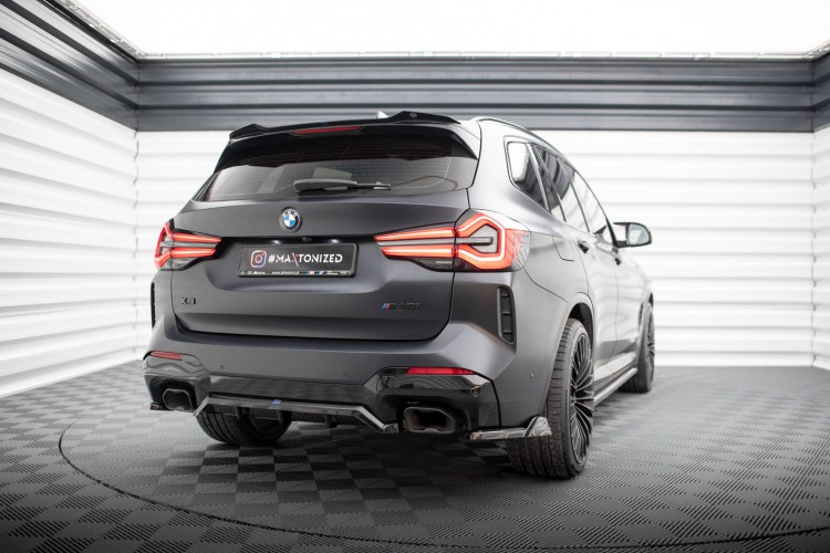 Πίσω Splitter (με κάθετες ράβδους) BMW X3 M-Pack G01 Facelift
