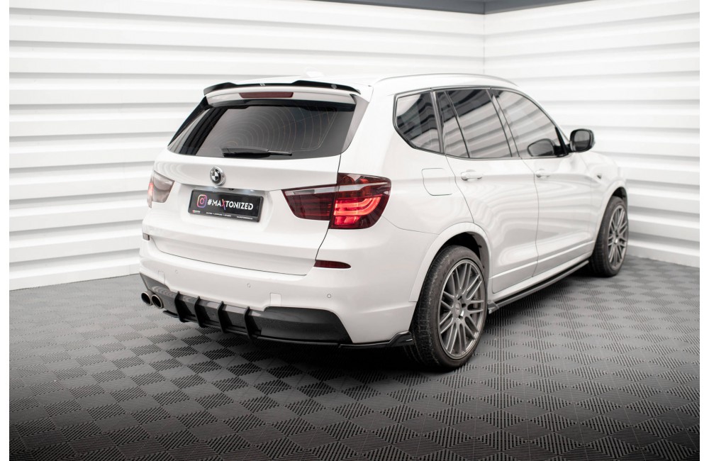 Rear Side Splitters BMW X3 M-Pack F25