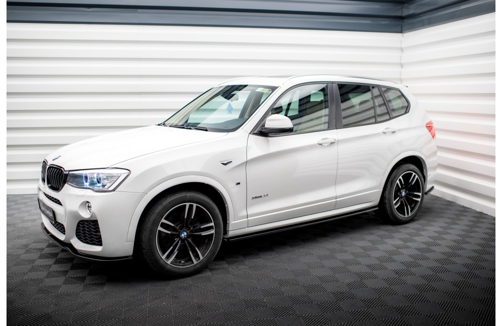 Side Skirts Diffusers BMW X3 M-Pack F25 Facelift