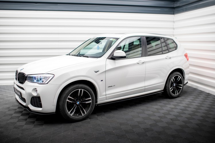 Side Skirts Diffusers BMW X3 M-Pack F25 Facelift