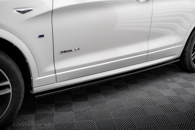 Side Skirts Diffusers BMW X3 M-Pack F25 Facelift