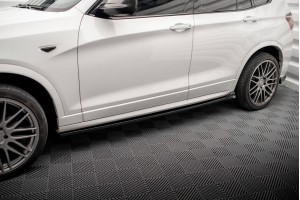 Side Skirts Diffusers BMW X3 M-Pack F25