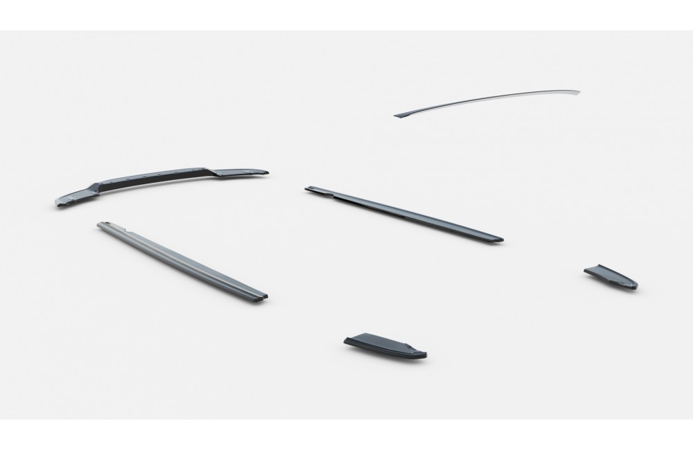 Set of Splitters BMW X3 M-Pack F25 Facelift
