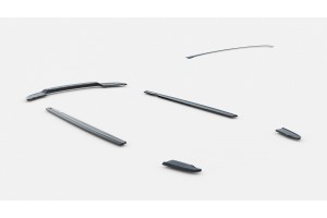 Set of Splitters BMW X3 M-Pack F25 Facelift