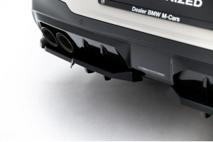 Rear Splitter (with vertical bars) BMW X3 M50 G45