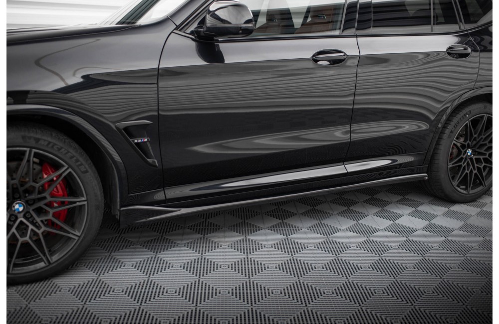 Side Skirts Diffusers BMW X3 M F97 / F97 Facelift