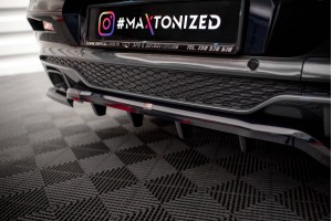 Rear Splitter (with vertical bars) V.2 BMW X4 M40i G02