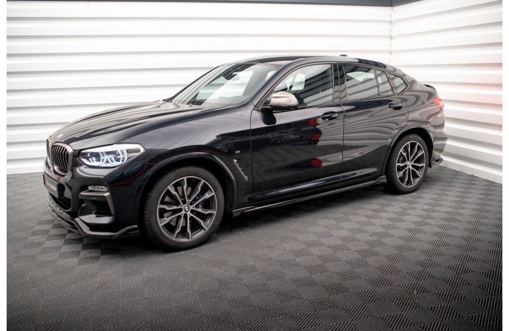 Side Skirts Diffusers V.2 BMW X4 M-Pack G02