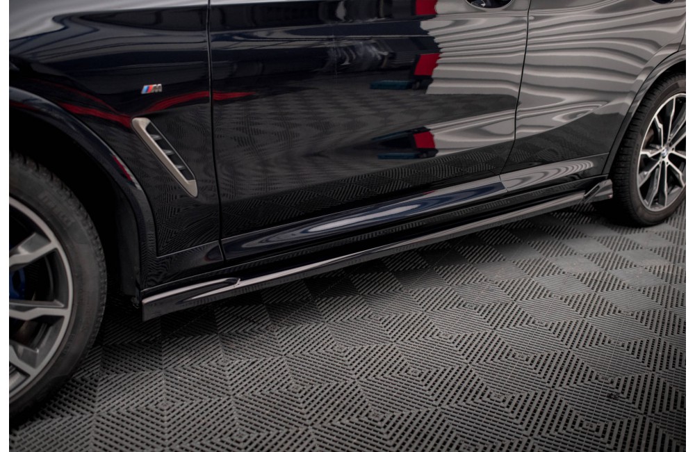 Side Skirts Diffusers V.2 BMW X4 M-Pack G02