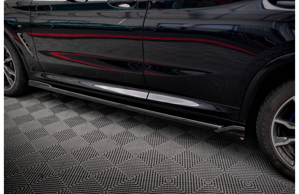 Side Skirts Diffusers V.2 BMW X4 M-Pack G02