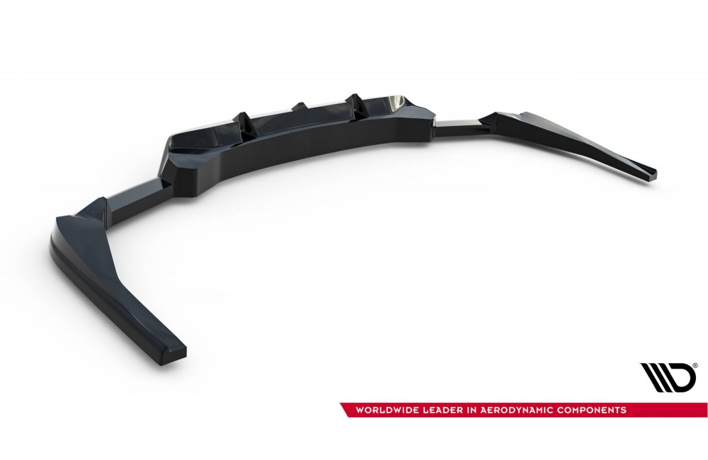 Rear Splitter (with vertical bars) V.2 BMW X4 M-Pack G02 Facelift