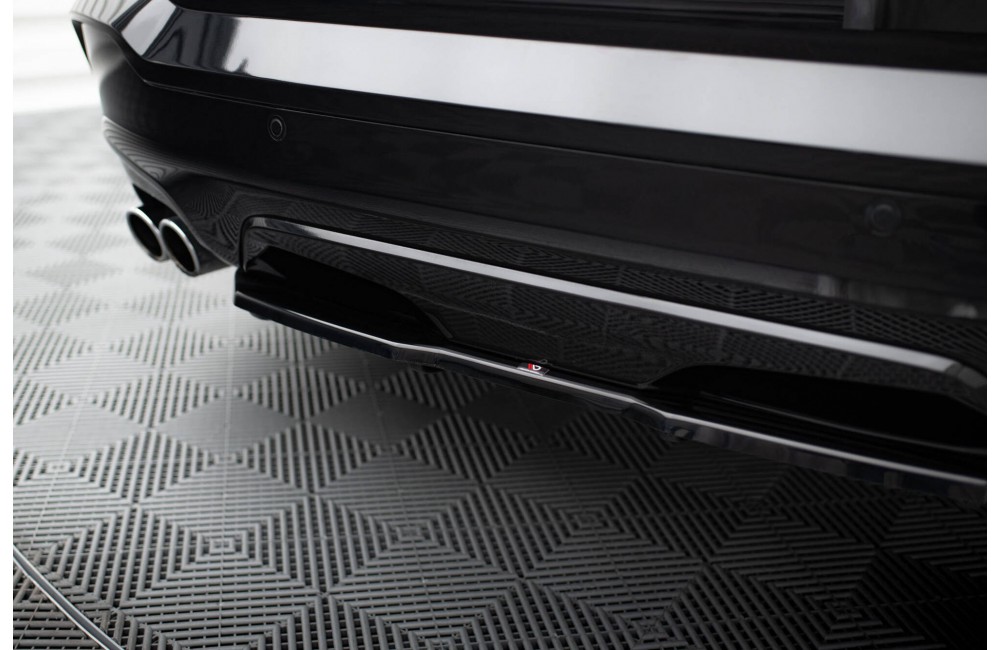 Rear Splitter for BMW X4 M-PACK (with a vertical bar)